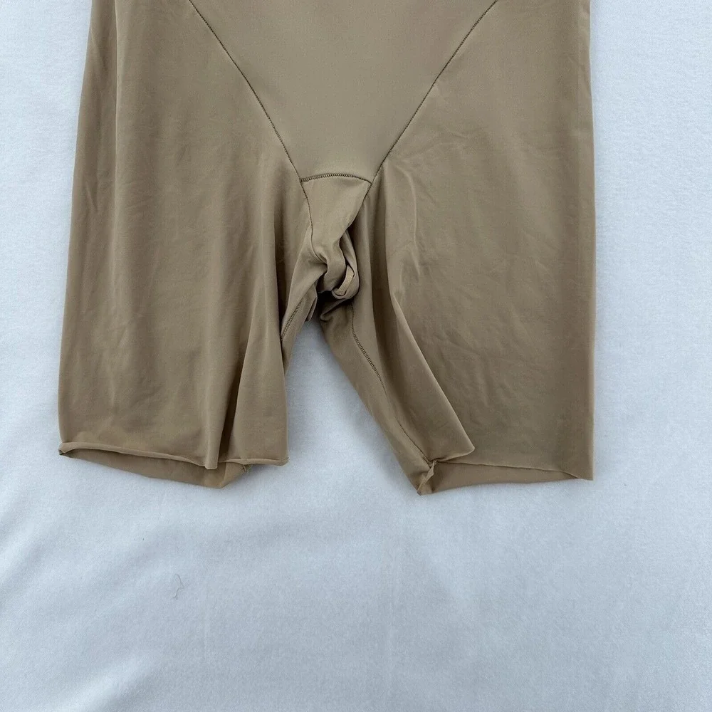 Maidenform Firm Foundations Body Shaper Romper Tan 2556 Women's Medium Shapewear - Picture 4 of 8